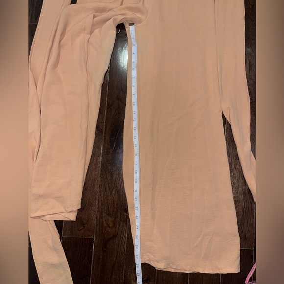 NWT Parisian multi-way tie peach Jumpsuit OS fits M-XL - Picture 14 of 14